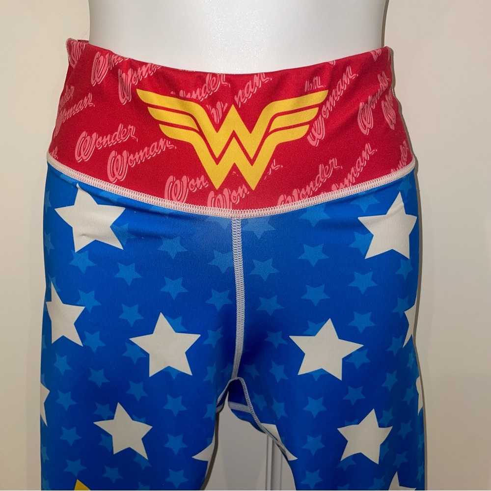 Wonder Woman fusion FG bundle size small leggings medium glitter top - Picture 4 of 16